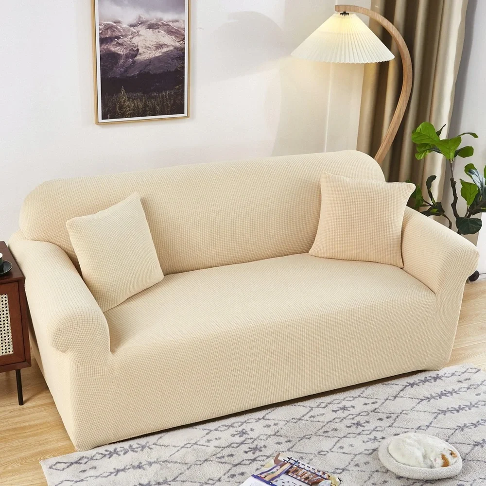 ✨NIP✨ Water-Resistant Sofa Cover | Jacquard | Salmon Color